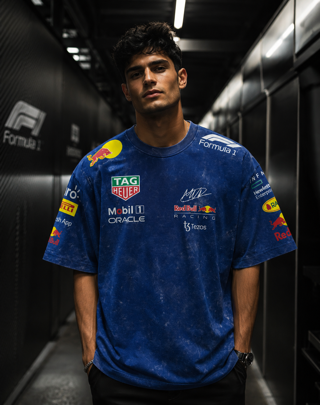 VA-F1 RACING RED BULL OVERSIZED TSHIRT