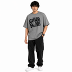 VA Oversized Cloud Nine  T-Shirt – Premium 240 GSM Cotton Drop Shoulder Fit