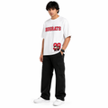 VA Oversized  White Rugrats T-Shirt – Premium 240 GSM Cotton Drop Shoulder Fit