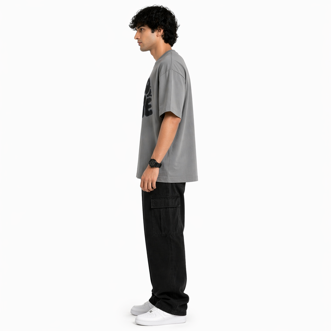 VA Oversized Cloud Nine  T-Shirt – Premium 240 GSM Cotton Drop Shoulder Fit