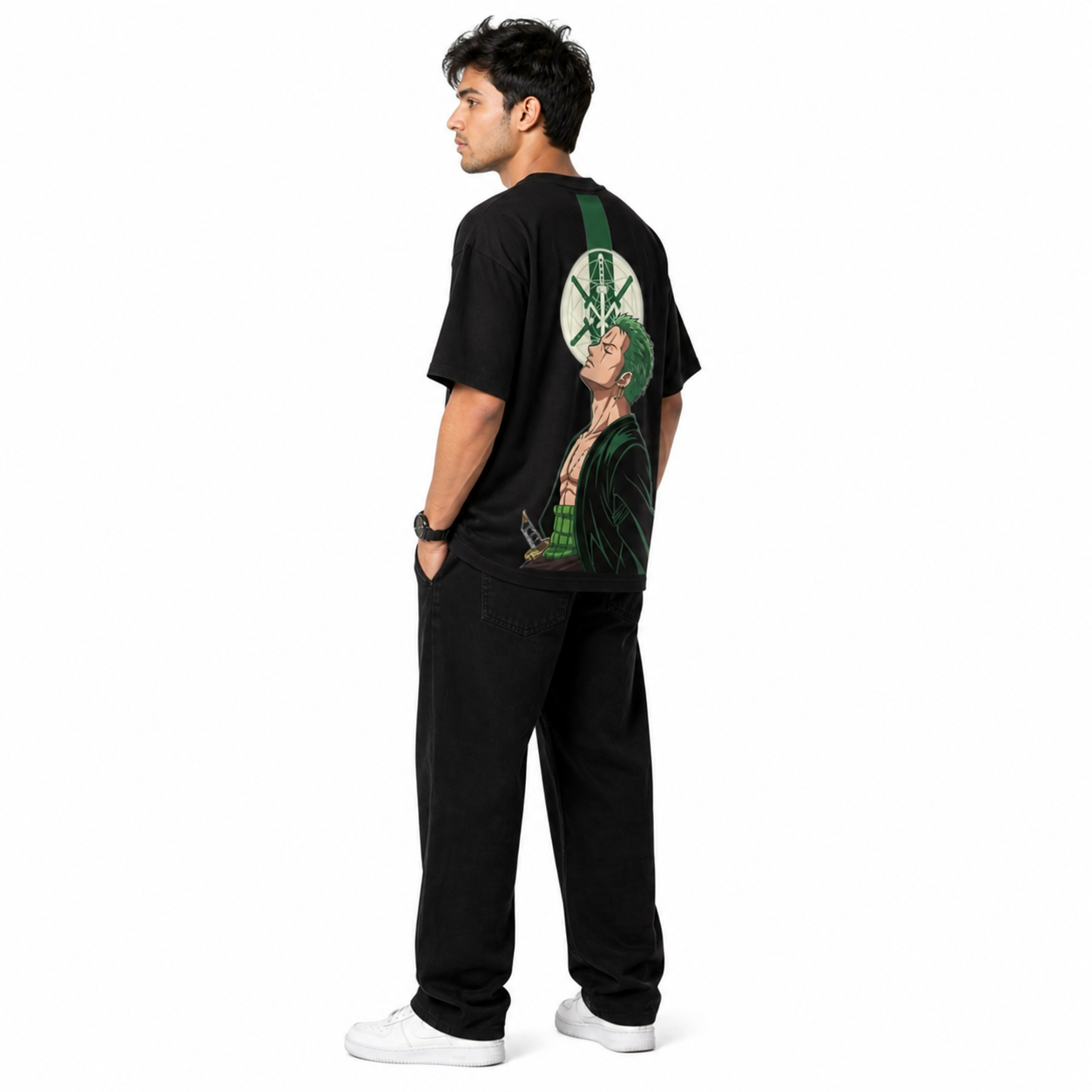 VA Oversized Rorogaro T-Shirt – Premium 240 GSM Cotton Drop Shoulder Fit