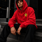 VA PREMIUM RED FERRARI HOODIE