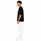 VA Oversized Evil Eyes T-Shirt – Premium 240 GSM Cotton Drop Shoulder Fit