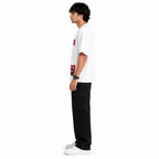 VA Oversized  White Rugrats T-Shirt – Premium 240 GSM Cotton Drop Shoulder Fit