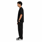 VA Oversized Black Limited Edition T-Shirt – Premium 240 GSM Cotton Drop Shoulder Fit