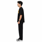 VA Oversized Black Legends T-Shirt – Premium 240 GSM Cotton Drop Shoulder Fit