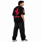 VA Ferrari Black Edition Oversized Tee