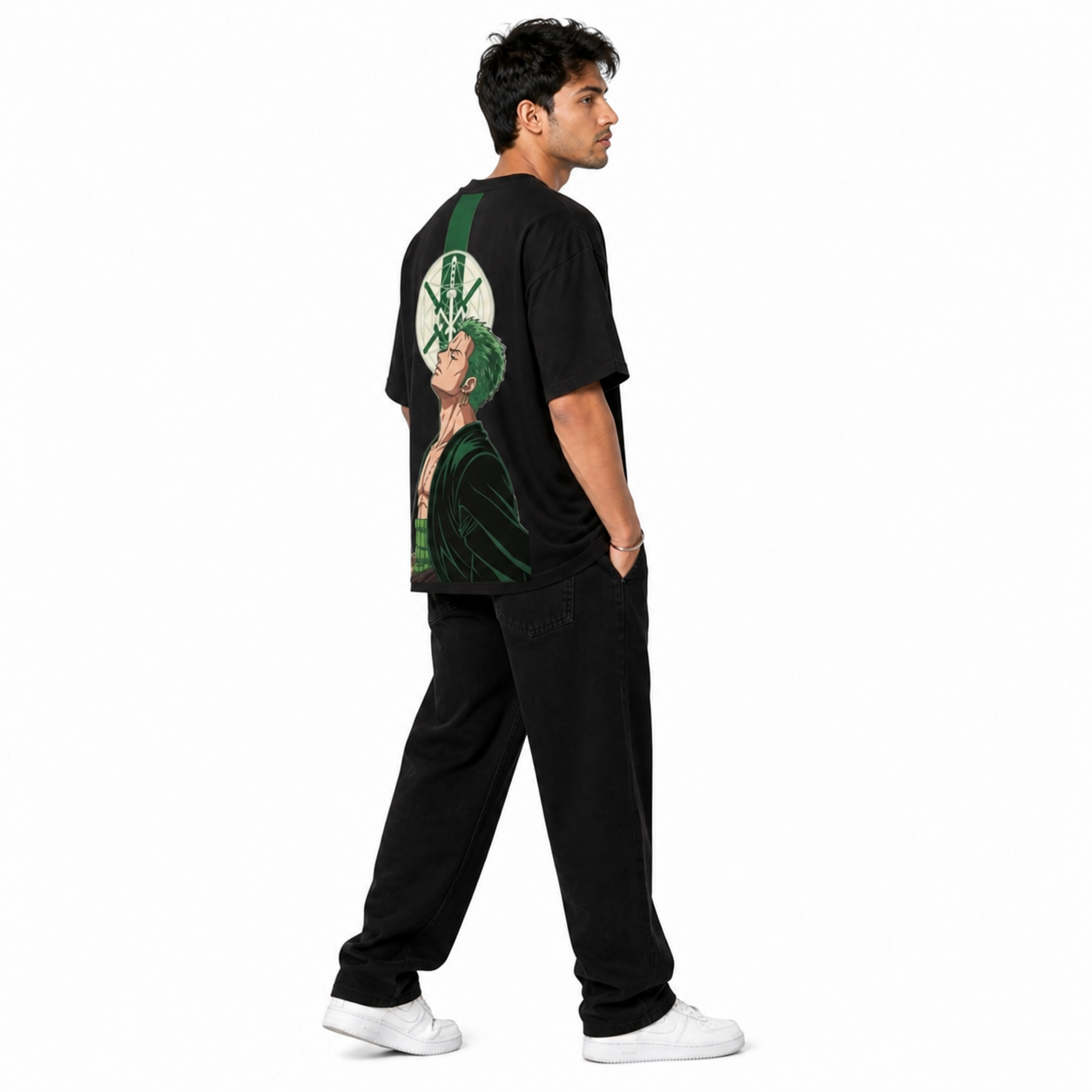 VA Oversized Rorogaro T-Shirt – Premium 240 GSM Cotton Drop Shoulder Fit