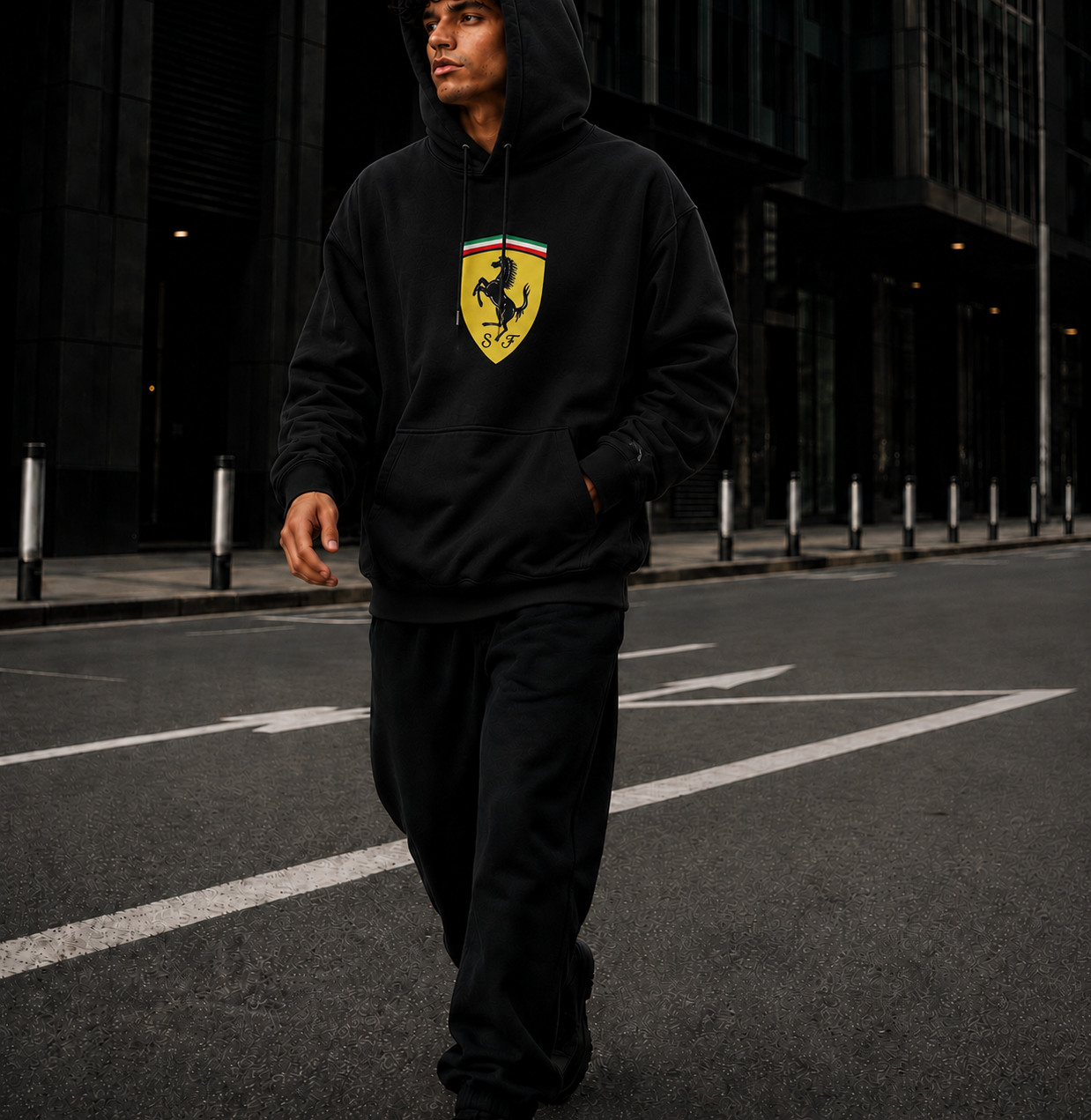 VA - PREMIUM SJ  Oversized Hoodie