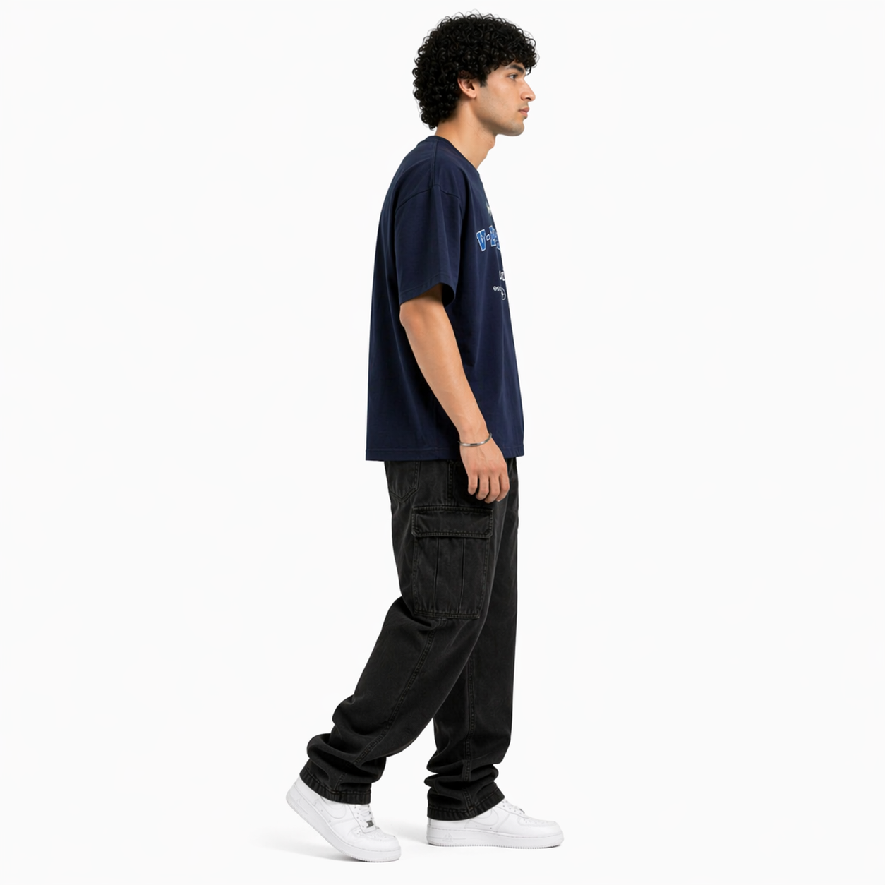 VA Oversized V-Apparel T-Shirt – Premium 240 GSM Cotton Drop Shoulder Fit
