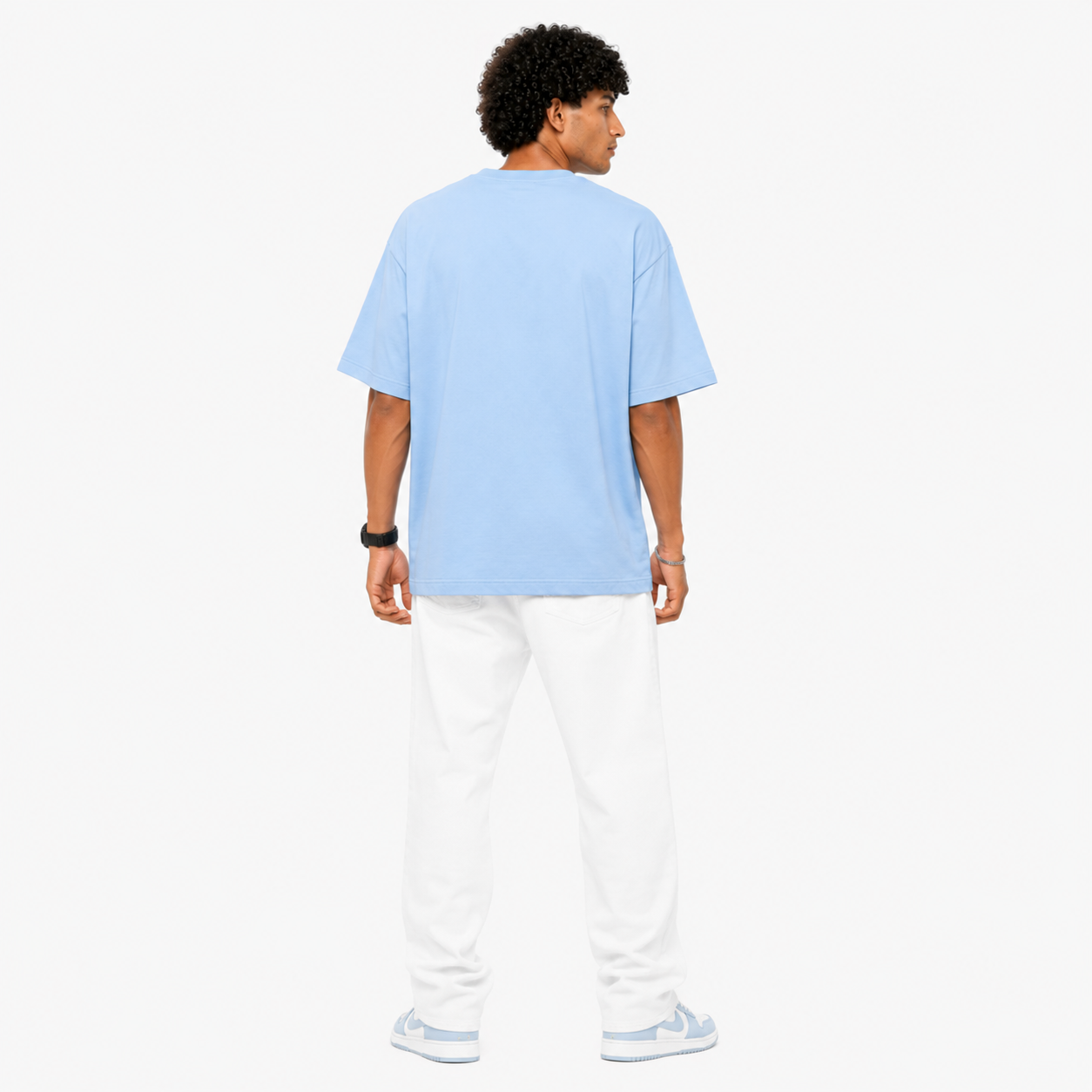 VA Oversized Better choice blue T-Shirt – Premium 240 GSM Cotton Drop Shoulder Fit