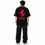 VA Ferrari Black Edition Oversized Tee