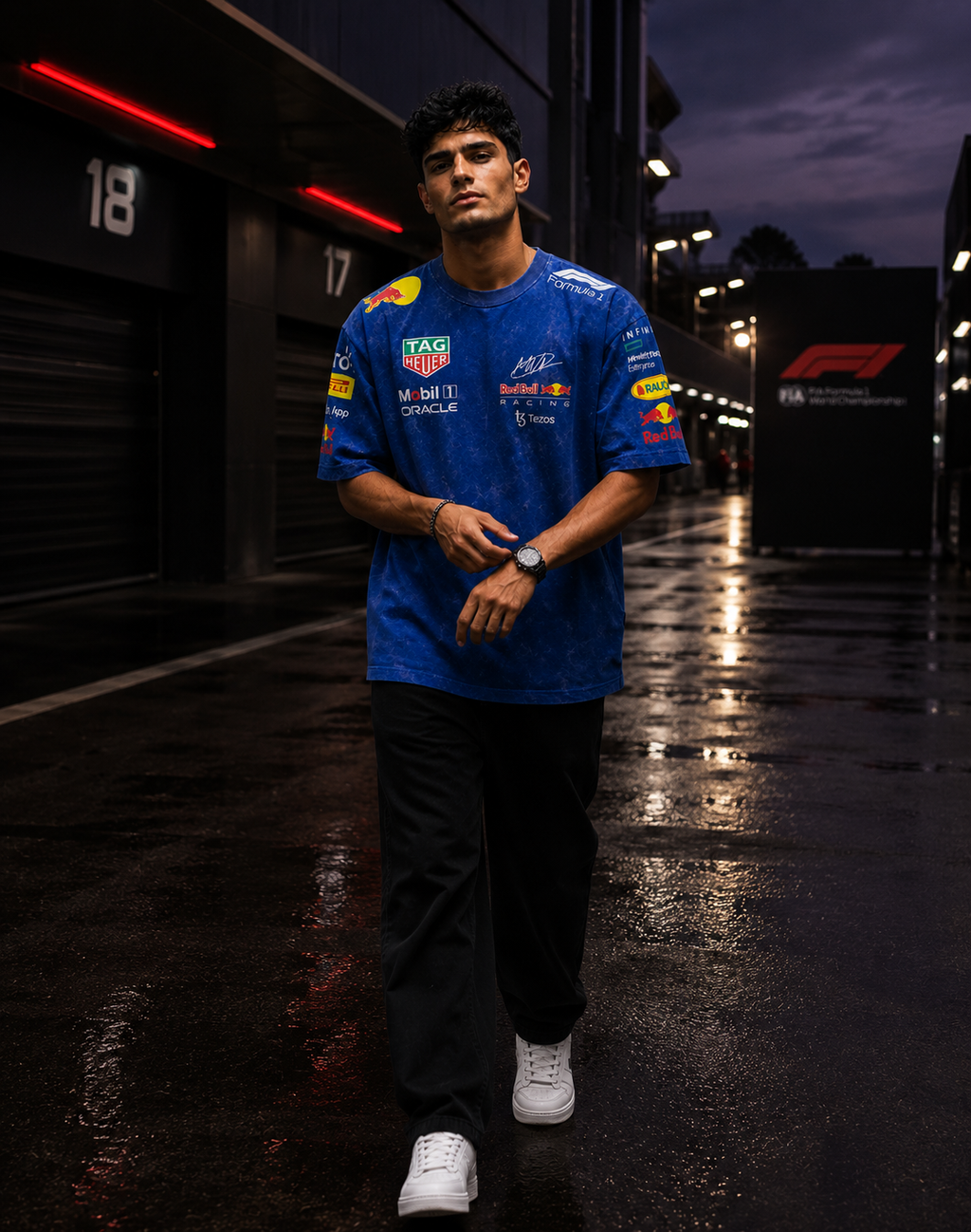 VA-F1 RACING RED BULL OVERSIZED TSHIRT