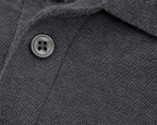 VA Premium 250 GSM Airtex Charcoal Grey Polo T-Shirt – Breathable High-Quality Polo