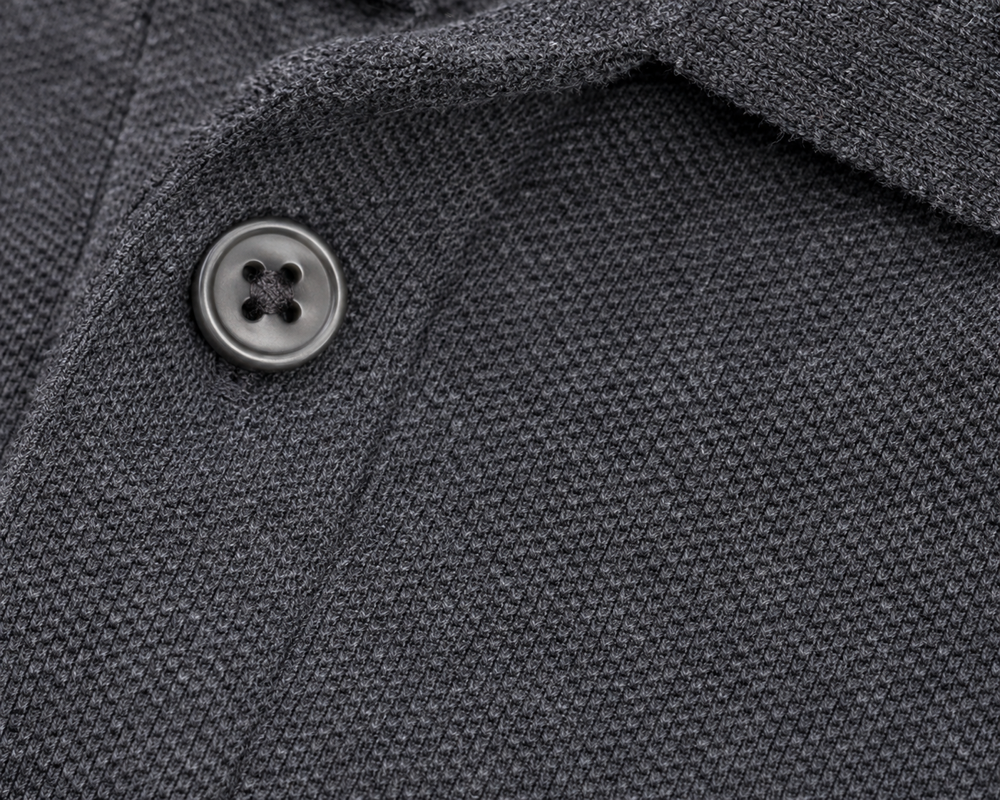 VA Premium 250 GSM Airtex Charcoal Grey Polo T-Shirt – Breathable High-Quality Polo