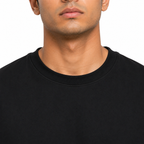 Men’s Oversized T-Shirt 240 GSM | Premium Heavyweight Cotton | Drop Shoulder Blank Tee | Streetwear Fit | The V Apparel