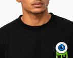 VA Oversized Evil Eyes T-Shirt – Premium 240 GSM Cotton Drop Shoulder Fit