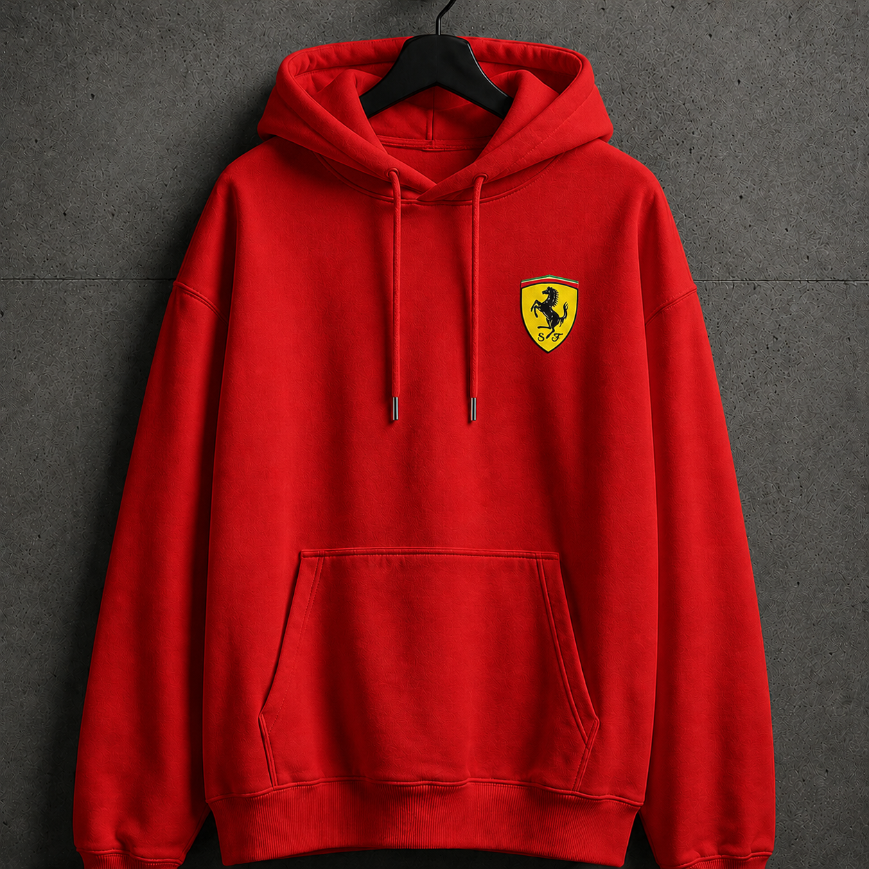 VA PREMIUM RED FERRARI HOODIE