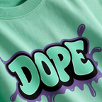 VA Oversized Mint Green Designer T-Shirt – Premium 240 GSM Cotton Drop Shoulder Fit