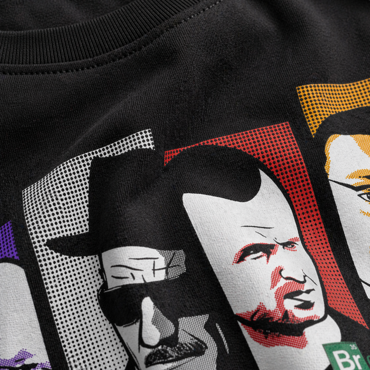 VA Oversized Black Legends T-Shirt – Premium 240 GSM Cotton Drop Shoulder Fit