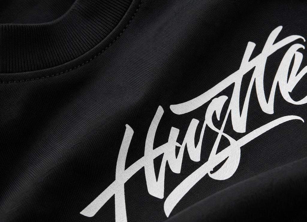 VA Oversized  Hustle T-Shirt – Premium 240 GSM Cotton Drop Shoulder Fit