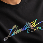 VA Oversized Black Limited Edition T-Shirt – Premium 240 GSM Cotton Drop Shoulder Fit