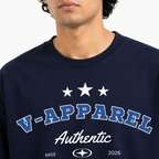 VA Oversized V-Apparel T-Shirt – Premium 240 GSM Cotton Drop Shoulder Fit