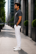 VA Premium 250 GSM Airtex Charcoal Grey Polo T-Shirt – Breathable High-Quality Polo