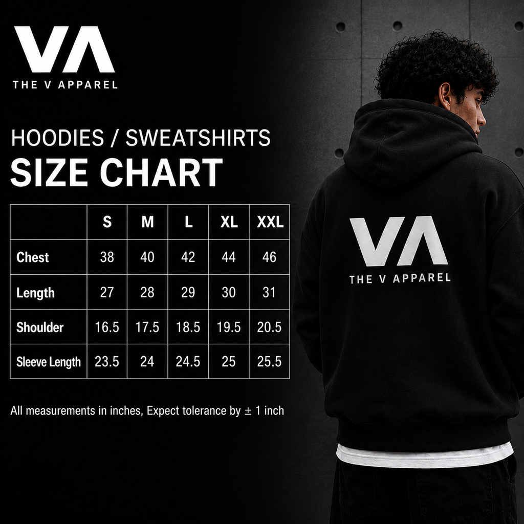 VA PREMIUM OVERSIZED BLACK BMW HOODIE