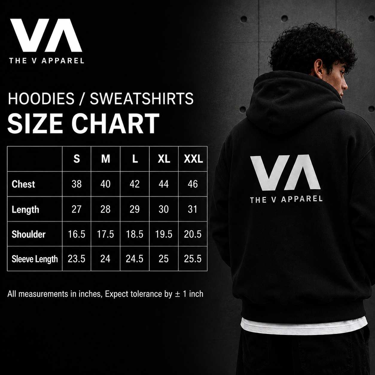 VA PREMIUM OVERSIZED BLACK BMW HOODIE