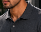 VA Premium 250 GSM Airtex Charcoal Grey Polo T-Shirt – Breathable High-Quality Polo