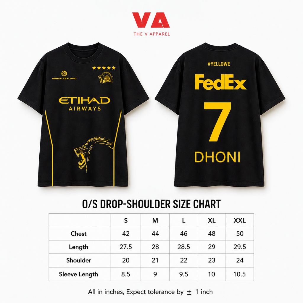 VA CSK Inspired Drops – Black Yellove Edition