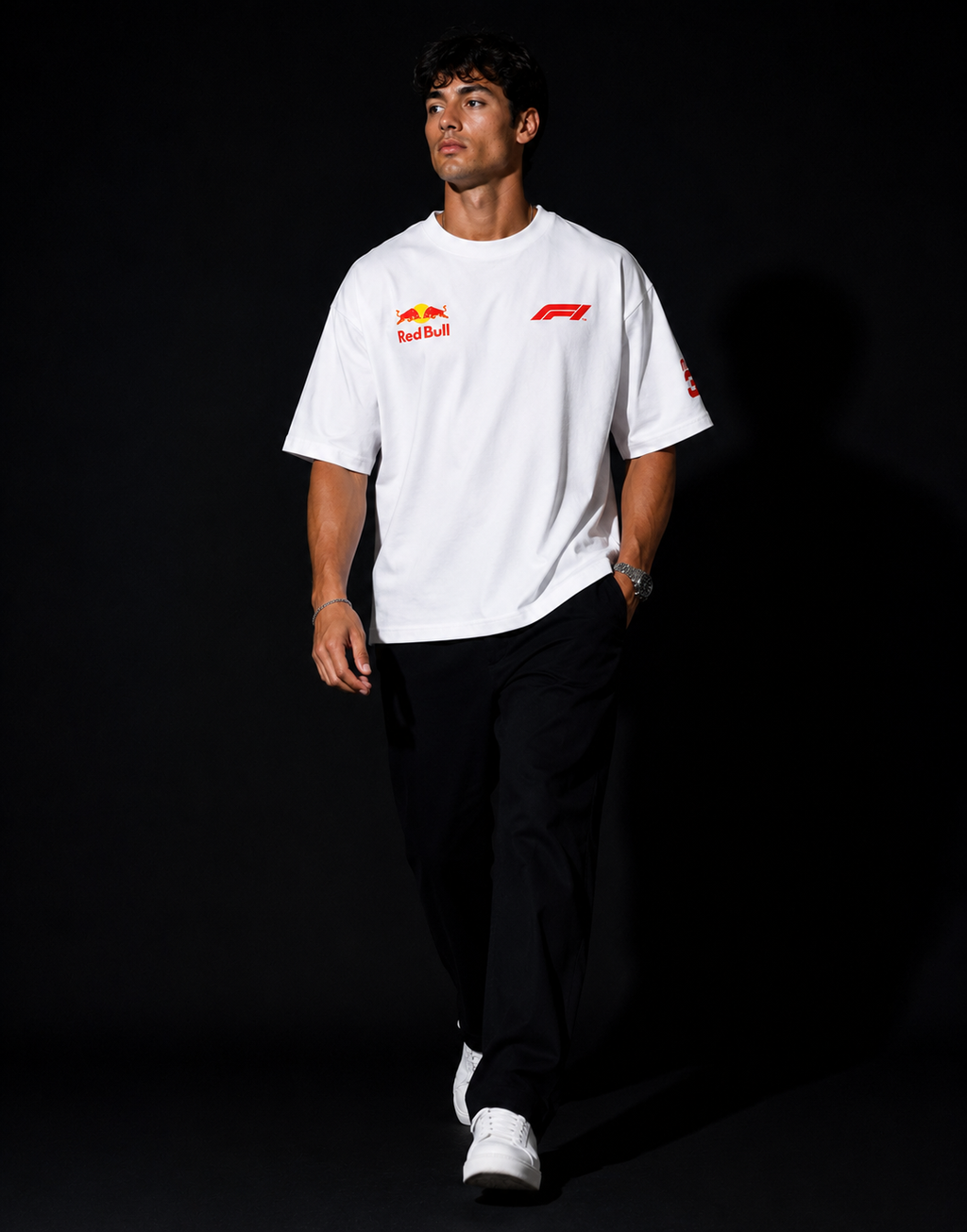 VA F1 Inspired Red Bull Verstappen Oversized Drops