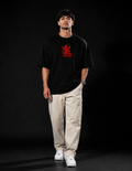 VA RCB Virat Kohli Fan Edition Oversized T-Shirt | 240 GSM Premium Cotton