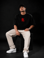 VA RCB Virat Kohli Fan Edition Oversized T-Shirt | 240 GSM Premium Cotton
